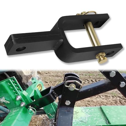 Camoo Versatile Quick Hitch Adapter Used to Adjust Top Link Bracket Movements Fit for Category 1 3-Point Quick Hitch