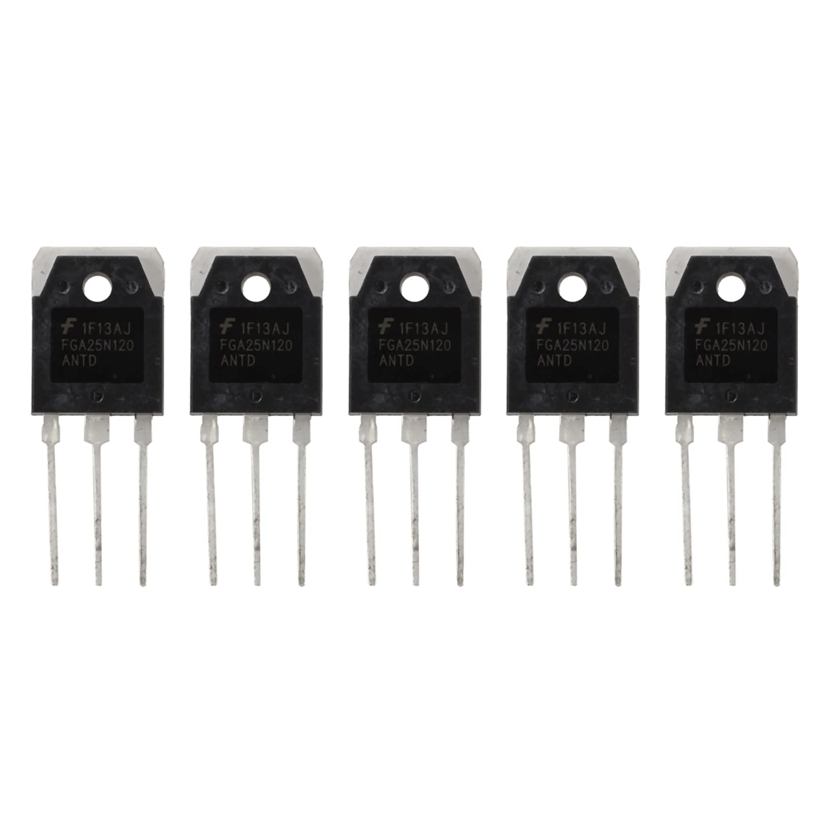 Nicfaky 5X Transistor IGBT 1200V 313W FGA25N120