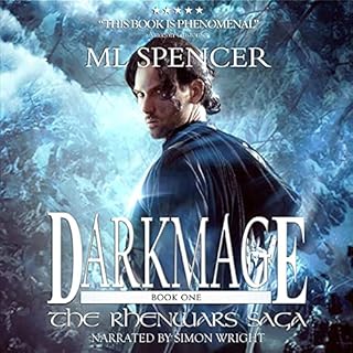 Darkmage Audiolibro Por M. L. Spencer arte de portada