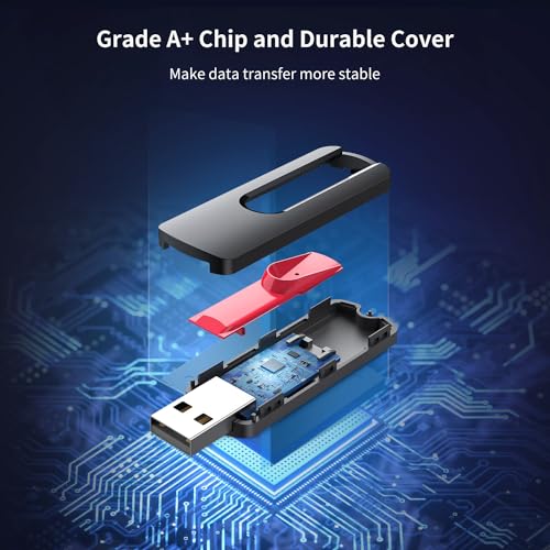 Raoyi U200-BCFGHOPRUY10-16G 10Pcs 16Gb Usb Flash Drives Slide Retractable Memory Stick Bulk Usb 2.0 Thumb Drive Jump Drive Zip Drive Usb Sticks Data Storage Backup thumb #3