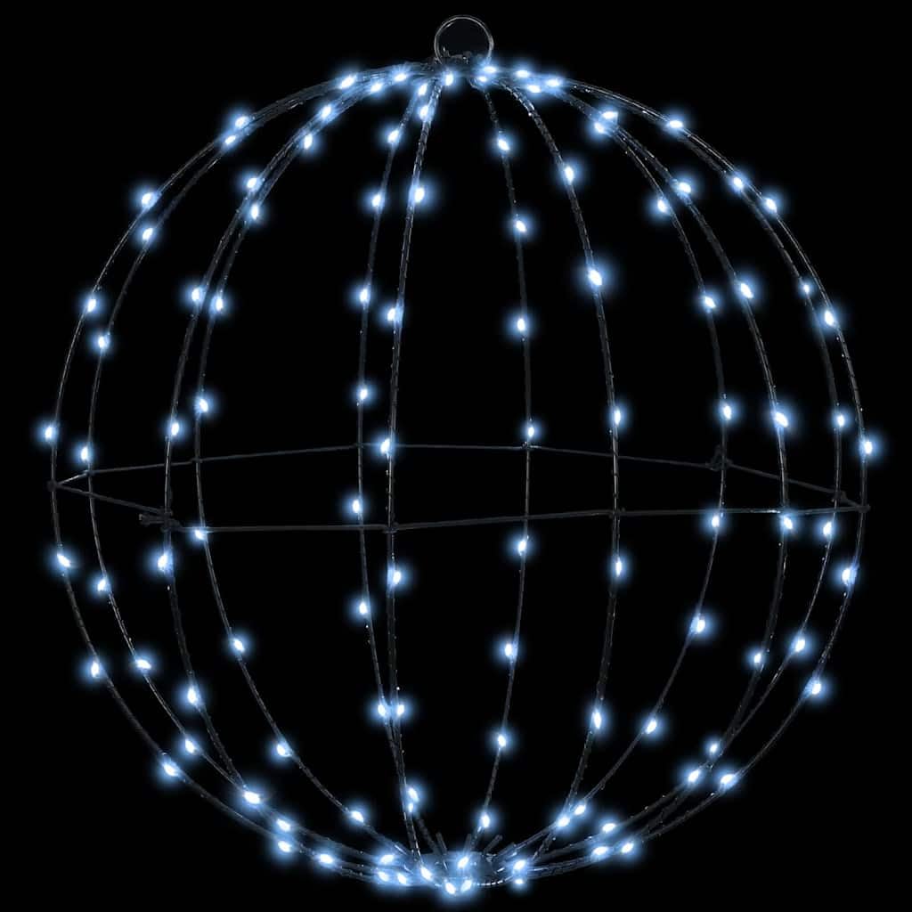 Decorazione luminosa di Natale a sfera in metallo,bianco freddo,50x50x52 cm