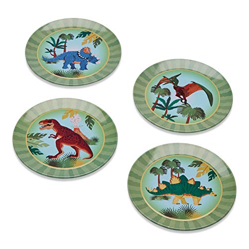 Wobbly Jelly 'Stomping Dinosaur' Metal Café Set & Carry Case Toy (14