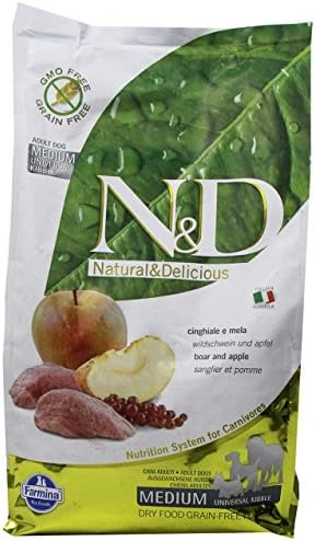 Farmina N&D Lamb Grain-Free Small Bites Dry Dog Food - 5.5 Lb Bag, All Life Stages