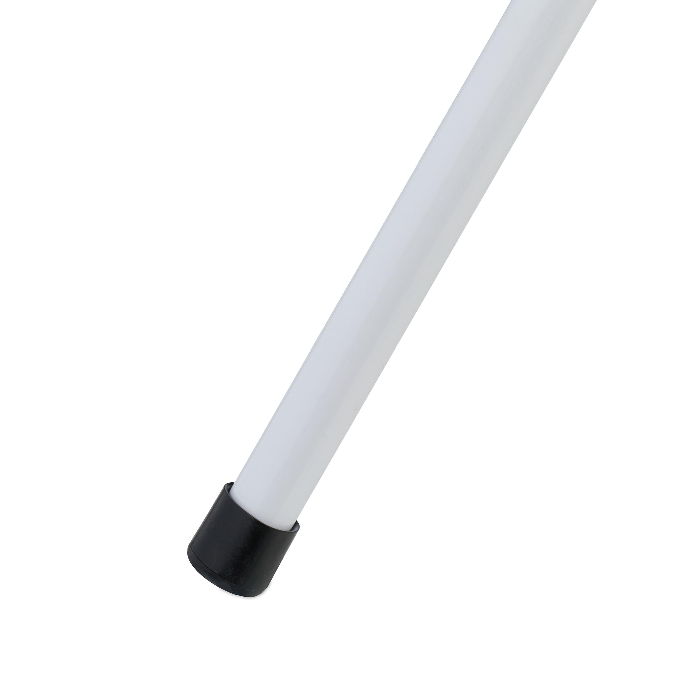 Relaxdays Tendedero Torre Plegable, Tendal con 18 Barras, 136 x 62 x 51 cm, Tenderete para Interiores, Metal, Blanco