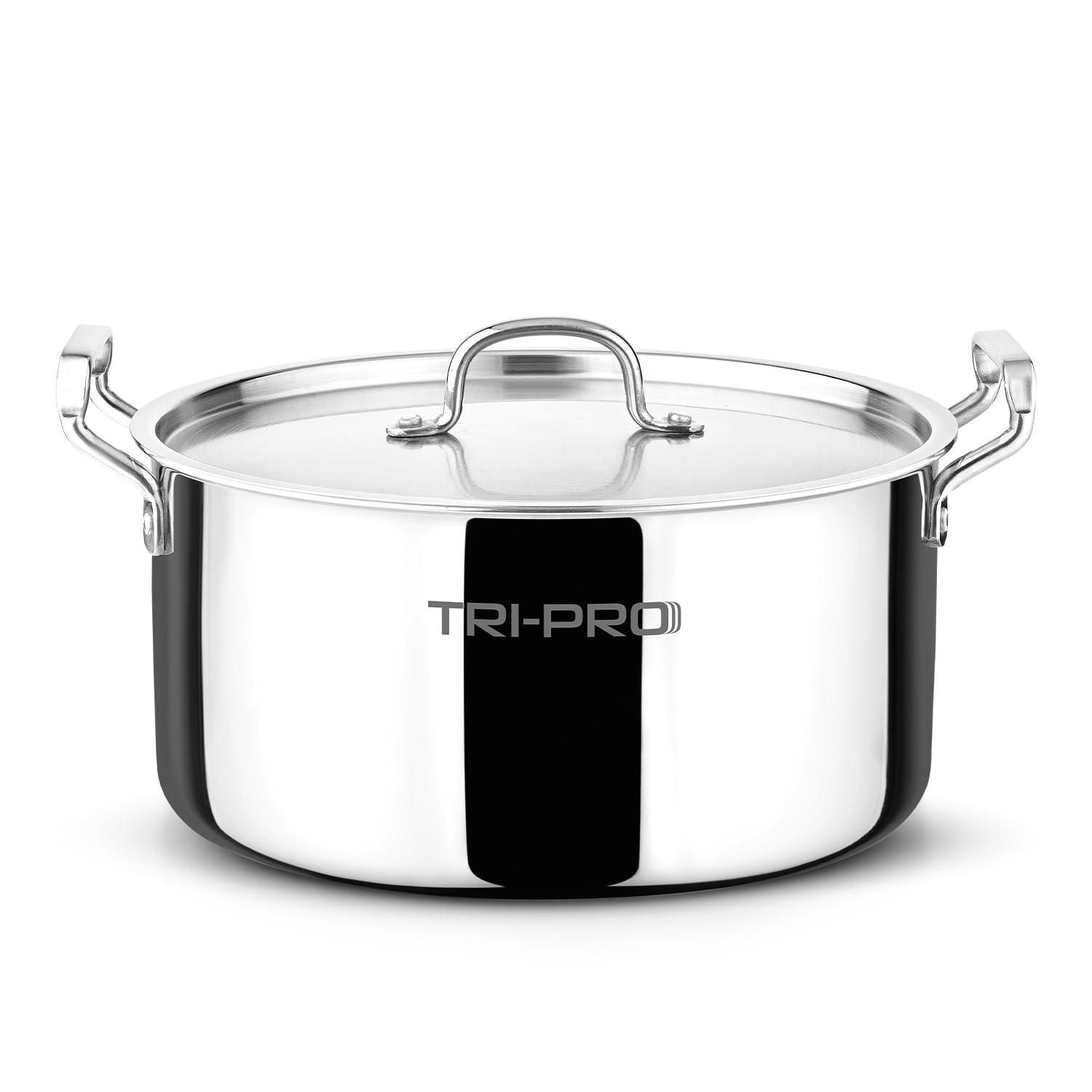 Bergner Tripro Tri-Ply Cook and Serve 28 cm Casserole/Biryani Pot/Handi with Stainless Steel Lid, 7 litres Triply Casserole with Lid, Induction Bottom and Gas Ready (5-Year Warranty by Bergner)-image-34