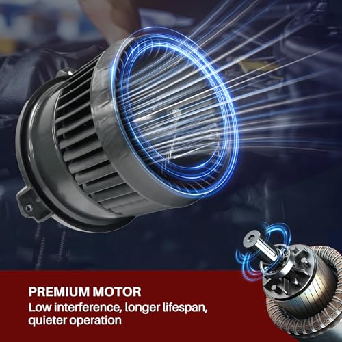 Image of 700303 AC Heater Blower Motor Rear Fit for Lexus GX460 2010-2019, LX570 2013-2019 2008-2011, for Toyota Highlander 2008-2013, Land Cruiser 2013-2019 2008-2011 , Sequoia 2008-2019