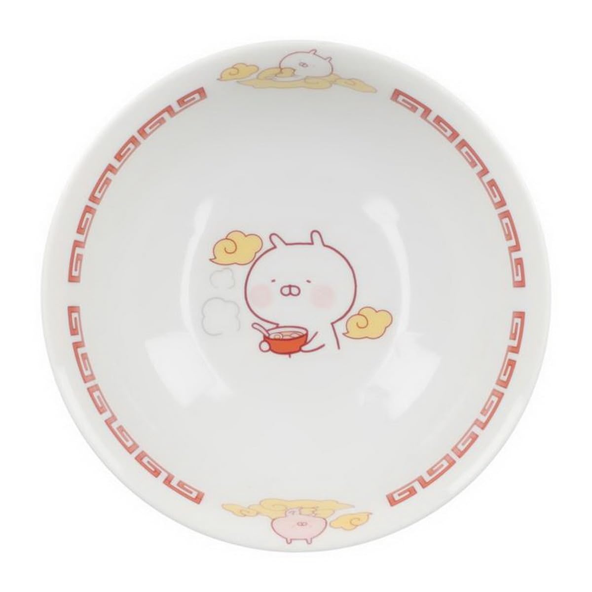 Amazon | うさまる ラーメン丼 どんぶり レンゲ セット#2 | ノー 