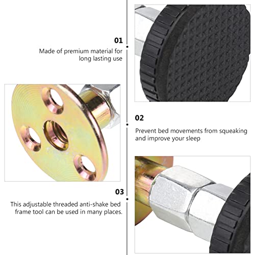 Homoyoyo 4 Peças Fixador de Afrouxamento Ferramenta Atuador Auto-Side-Side Anti-Sloshing Parede Fixa