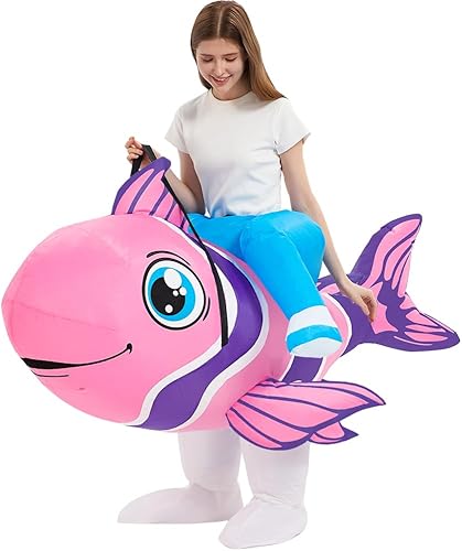 Miniatura 2 de BIGPETS Disfraz inflable de peces tropicales para adultos
