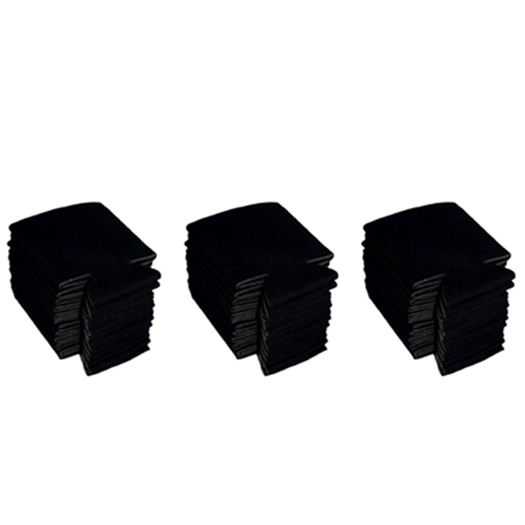 Hndhbfgrt 30PCS Neoprene Beer Can Cooler Drink Cup Bottle Sleeve Insulator Wrap Cover New Black