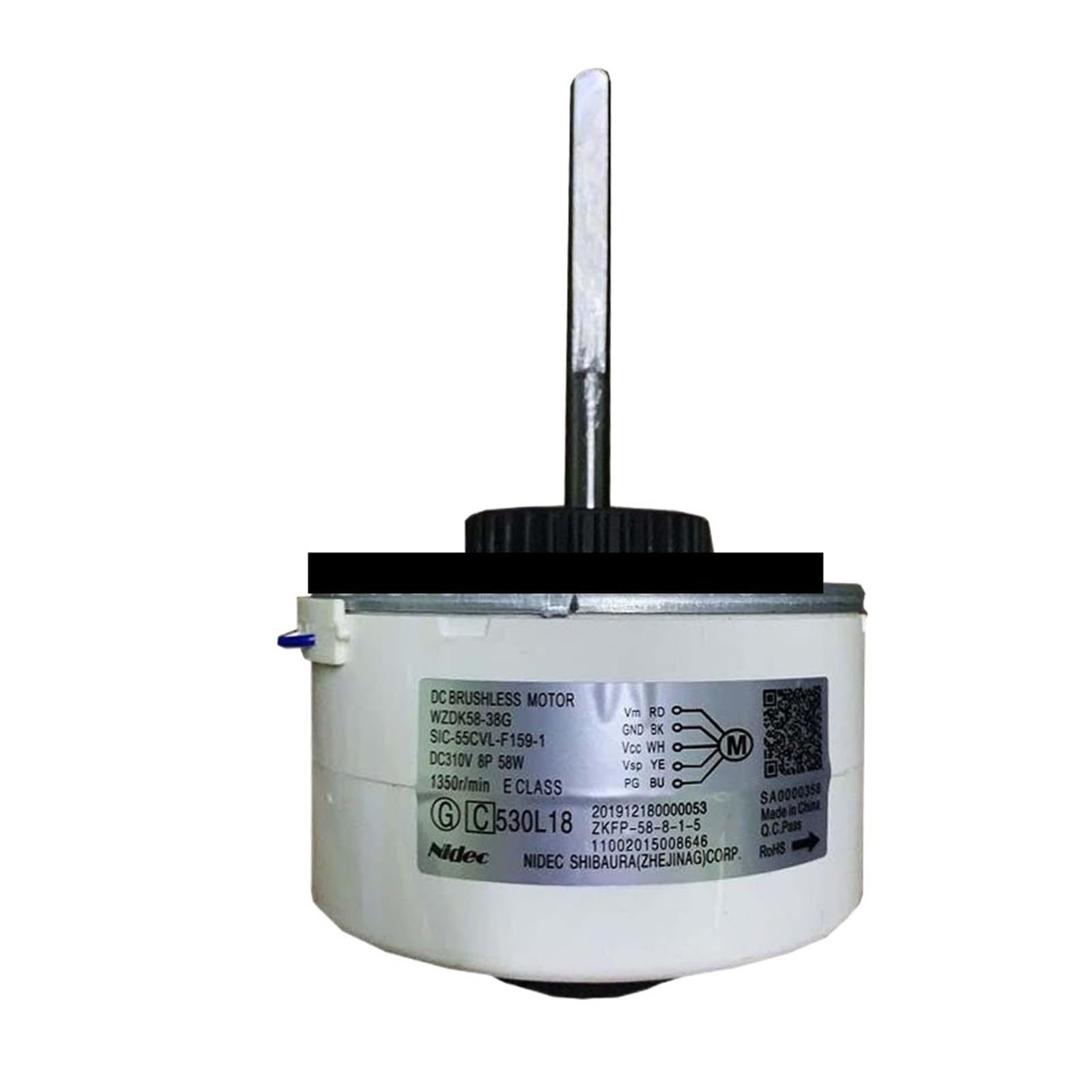 BONZMXDKHQ Air conditioner motor WZDK58-38G SIC-55CVL-F159-1 Fan motor