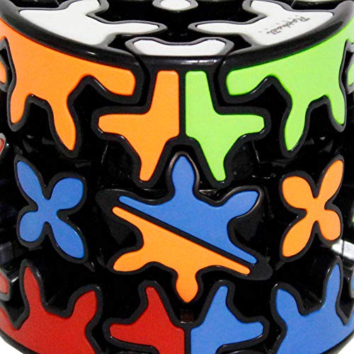 Oostifun MO FANG GE 3x3x3 Puzzle Cube Glattes Würfel Twist Puzzle mit Würfelstativ (Schwarz)