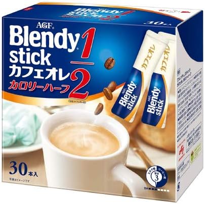 Amazon Agf ブレンディ スティック カフェオレ カロリーハーフ 5 7g 30本 24箱 Blendy ブレンディ インスタント スティック 通販