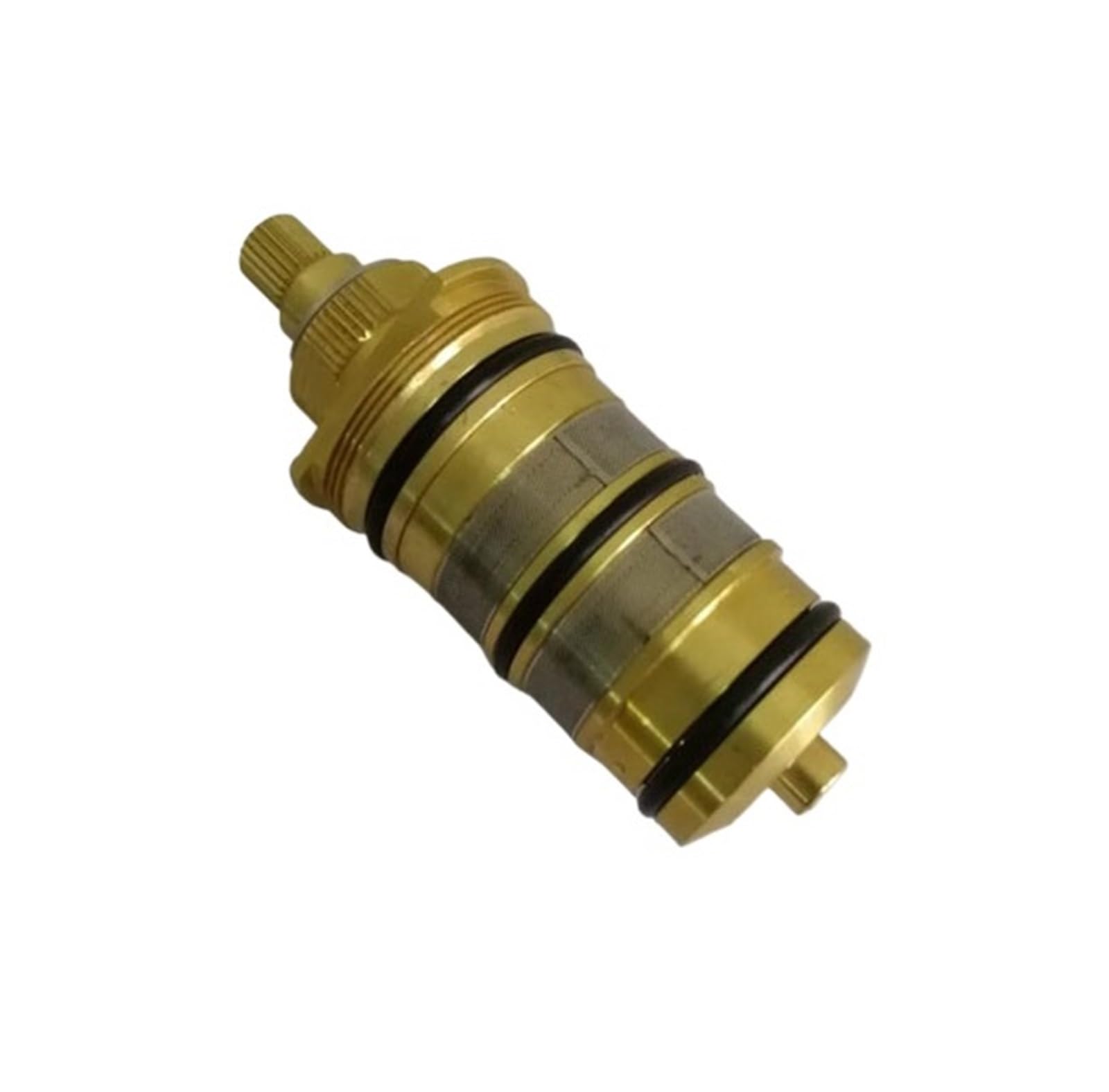 Cartucho termostático de latón para ducha Cartucho de grifo cobre con válvula termostática for bañera/ducha. Ajuste la temperatura del agua mezcla