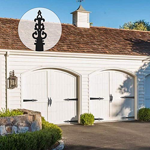 Garagedoordecorativehingehandlehardwarekitsolidmetalscrewmountcarriagehousedooraccents4hinges2handles Urban Country Home Decor Garage door decorative hinge handle hardware kit solid metal screw mount carriage house door accents 4 hinges 2 handles urban country home decor