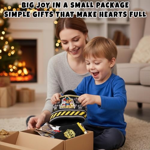 Image of Nickelodeon Paw Patrol Boys Winter Hat and Mitten or Glove Set (Age 2-7)