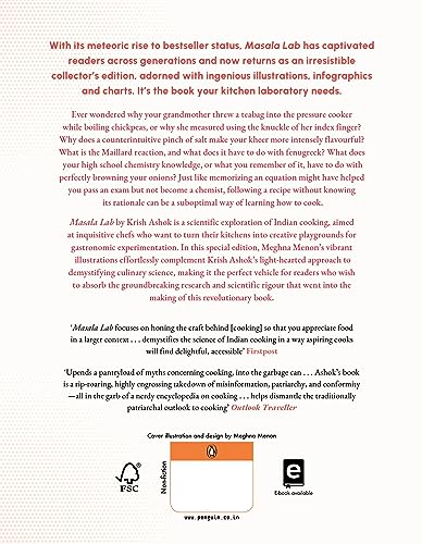 The Illustrated Masala Lab: Beautiful New Edition of the Bestselling Book on the Science of Indian Cooking