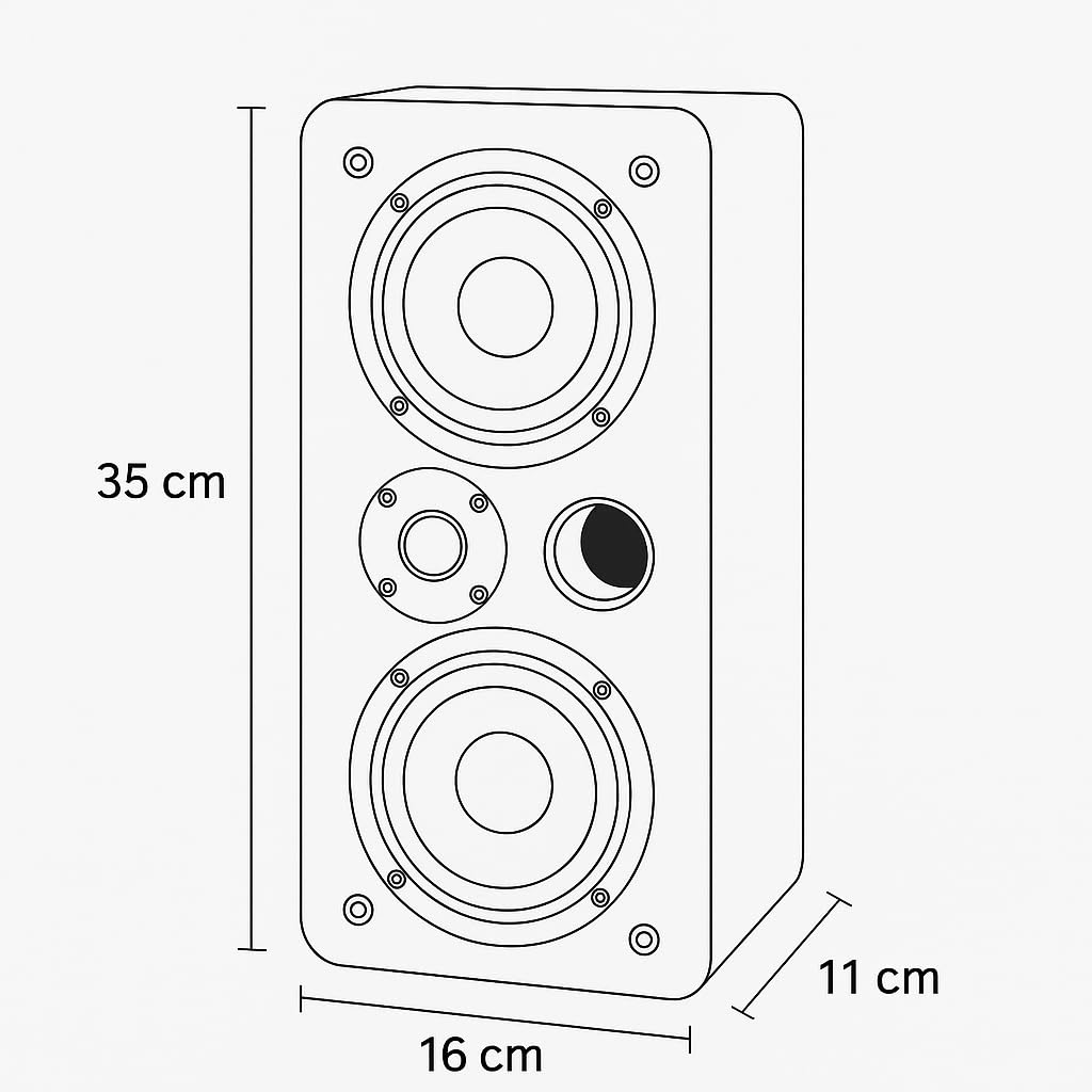 Dynavoice Magic LCR-4 Bianco Opaco – Coppia Diffusori Passivi per Home Cinema, Ideali per Dolby Atmos, Montaggio a Parete o Soffitto.