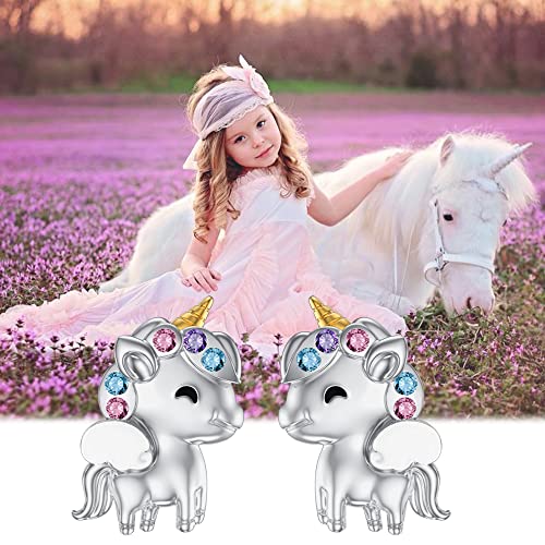 Pendientes de animales plata ley 925 el regalo ideal para niñas en comunión 7