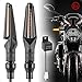 Evermotor 2 Stück E4 Universal LED Motorrad Blinker Lauflicht Miniblinker E-geprüft LED Lauflichtblinker Tagfahrlicht Sequentiell Laufeffekt Fahrrad Blinker mit Relais Wasserdicht Wasserprüf IP67