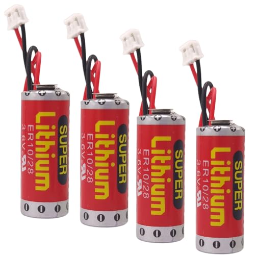 Batería ER10/28 3.6V 800mAh Pack 4 Piezas miniatura 1