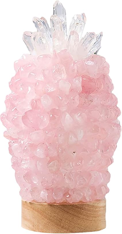 国産最新作】 アメジストランプパイナップル型ランプの通販 by 夢の