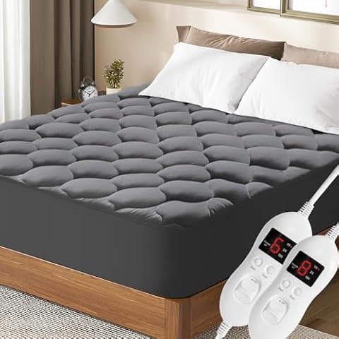 Ayge King Size Heated Mattress Pad Cover