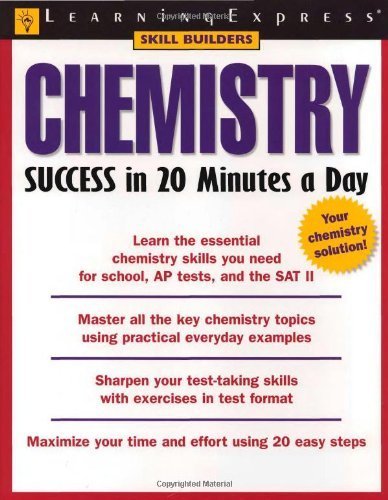 Buy Chemistry Success In 20 Minutes A Day (Skill Builders) — BookShops.in