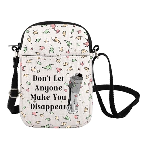 Hi Hi Inspire Crossbody Bag Spotify Inspired Gift Nick and Charlie Gift BL Boys Love Gift Hi Hi Leaves Gift