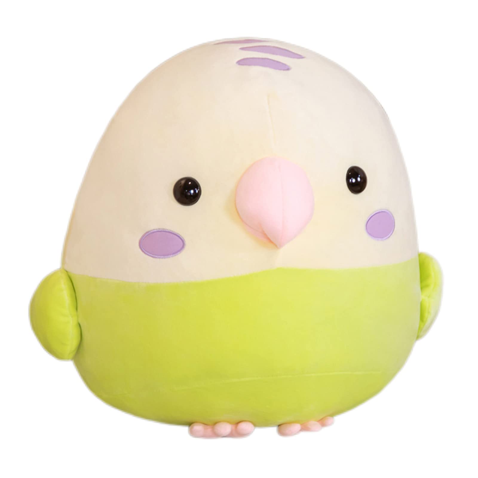 AEECASI Super Soft Macaw Parrot Plush Cuddly Pillow, Cute Parrot Stuffed Animal, Bird Plushie Toy Birthday for Kids Children Boys Girls Baby, 11.8"