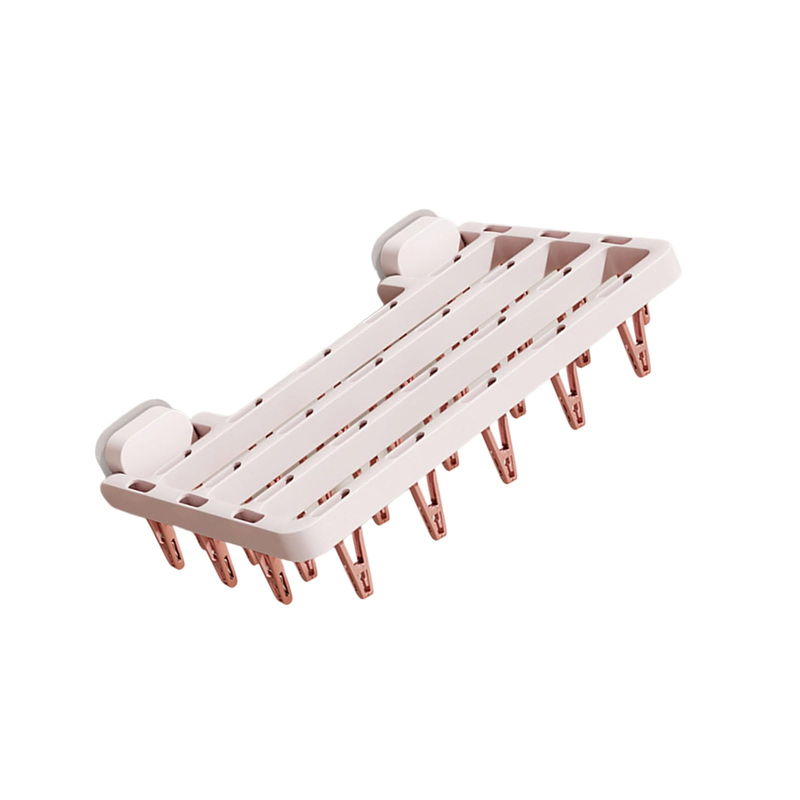 TQUXNGA Foldable Clothes Hanger with Hide Installation for Drying Small Items Like Sock Indoors Sock Drying Rack