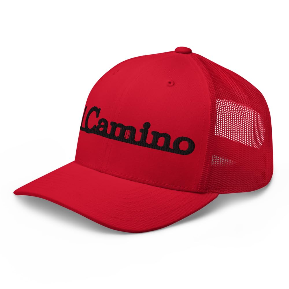 1969 El Camino SS Trucker Cap – Vintage Muscle Car Hat Classic Snapback Mesh Adjustable