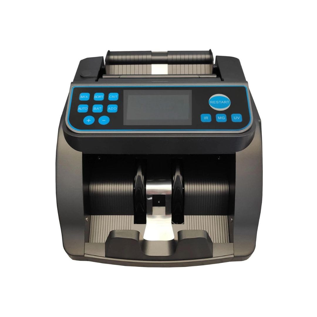 A.M.C. Conta Banconote Professionale rileva banconote false doppio Display rileva contraffazione 5300 Contatore Misto