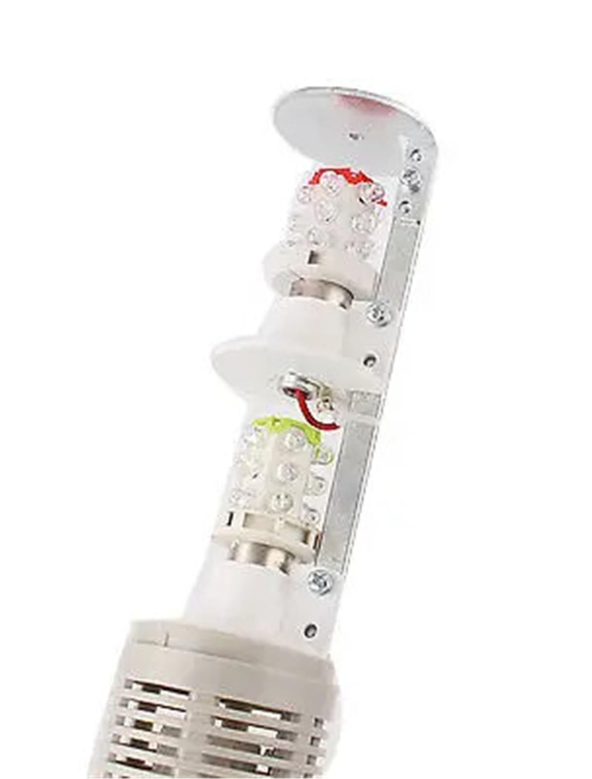 Torre di segnalazione industriale a LED R/G, lampada luminosa da 90 dB AC/DC 24 V