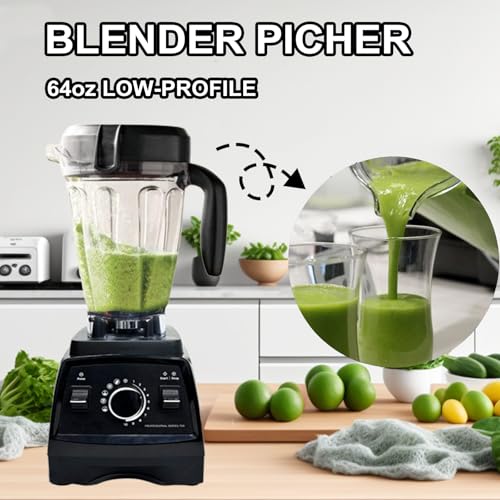 Recipiente de licuadora 64oz bajo perfil compatible Vitamix miniatura 5