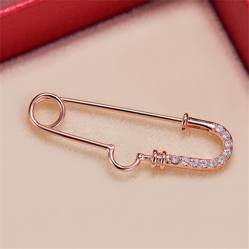 Zawieszka zmieniona na akcesoria do broszek Ozdobna klamra Kobiece małe akcesoria Przeciwodblaskowa szpilka w talii (kolor: D, rozmiar: 3,7 * 1 cm) (D 3,7 * 1 cm)