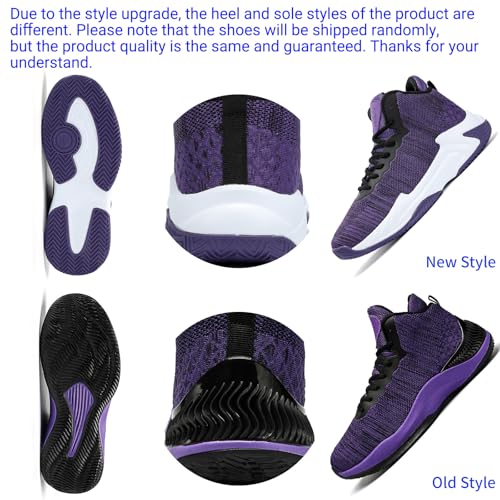Image of Beita High Upper Basketball Shoes for Men Sneakers Breathable Sports Shoes Anti Slip