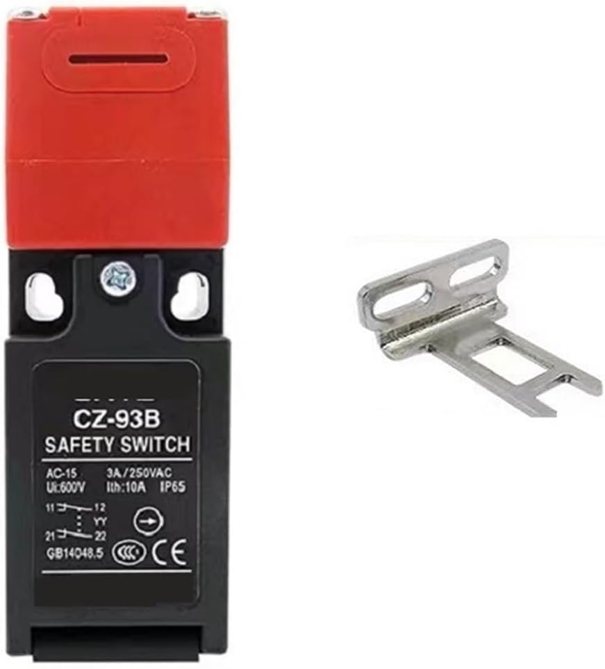 Amazon.com: CZ-93B 2B (2NC) Safety Interlock Limit Switch with Key CZ ...