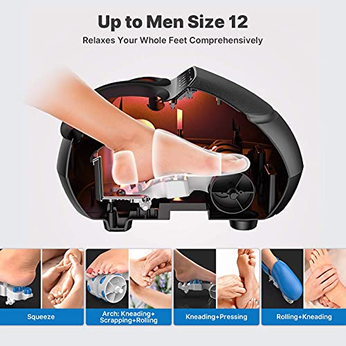 RENPHO Neck Shoulder Massager with Heat Foot Massager Machine with Heat