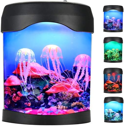 Jellyfish Lava Lap Aquariu Wall Lights Electric Round Jellyfish Lap