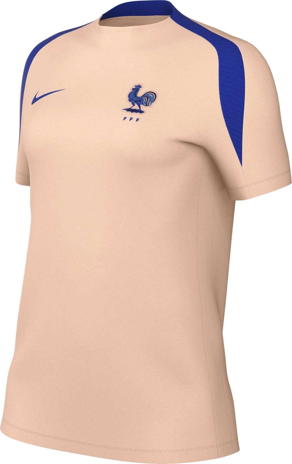 FFF Strike Nike Dri-​FIT FZ9598 Haut de Football à Manches Courtes pour Femme