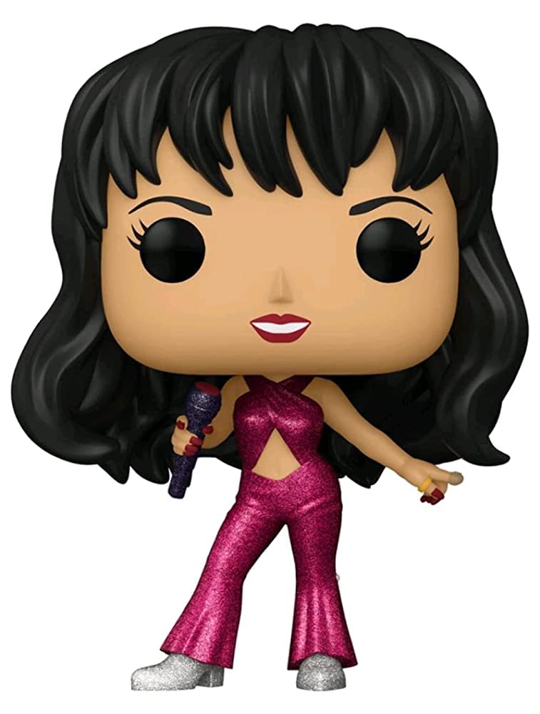 Funko Pop! Rocks! Selena With Glitter Burgundy Outfit Vinyl Figure