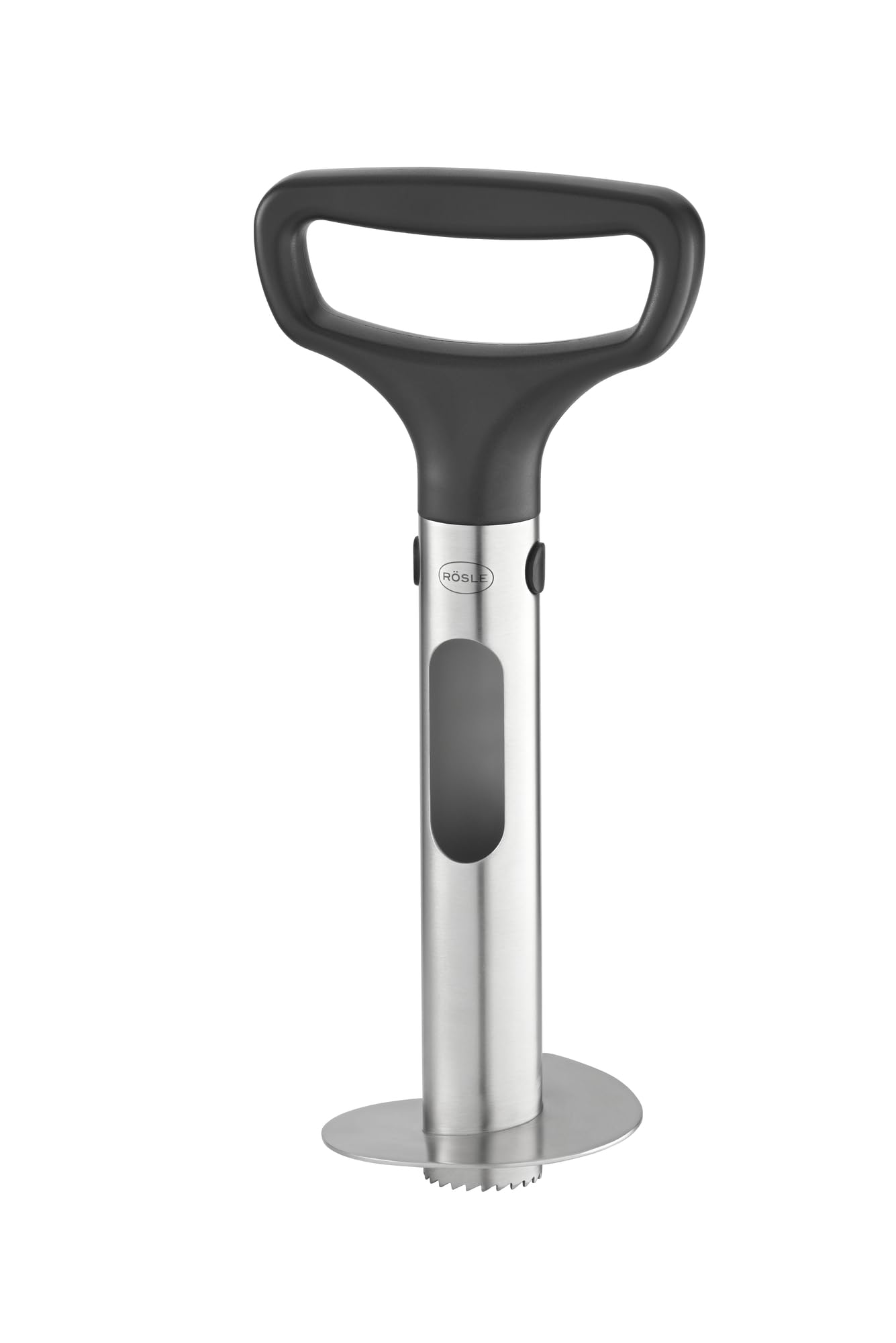 Rösle 12849 Pineapple Slicer PRO, Stainless Steel, Black