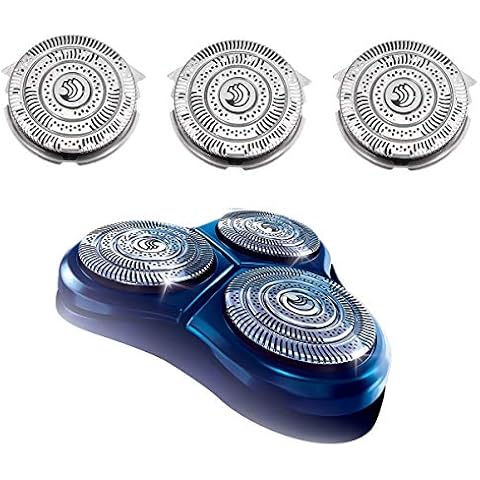 TYZEST HQ9 Replacement Heads, for Philips Norelco SpeedXL 8240XL 8140XL 8150XL 8160XL 8170XL, 8100 Series, 8200 Series, 9100 Series, and PT/AT900 Cover