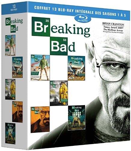  Coffret breaking bad, saisons 1 à 5