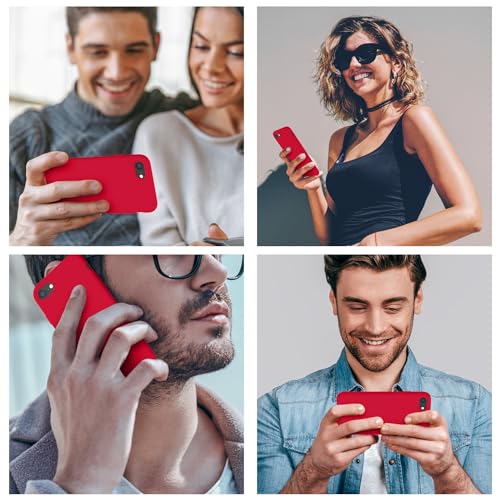 image for Cordking iPhone SE Case 2022/2020, iPhone 7 8 Case, Silicone Ultra Sli