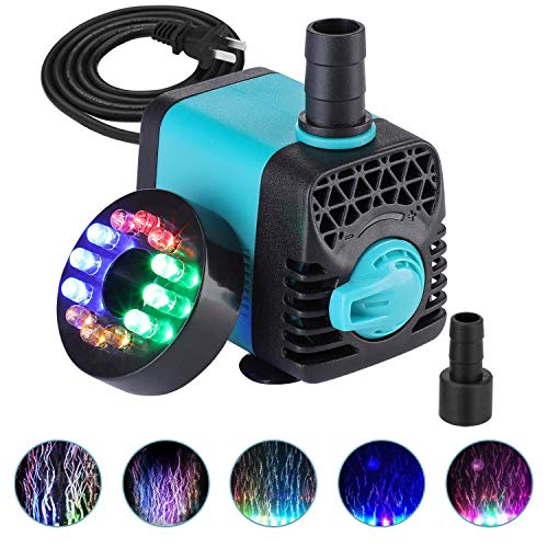Best Fountain Pump With Lights Where to Buy?
