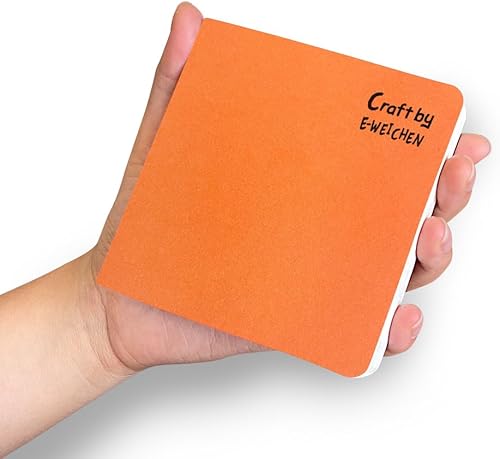 Vista 17 de Cuaderno de bocetos de papel negro de 4.9 x 4.9 pulgadas, 30 hojas (6.35 oz/m²/110 libras), cuaderno de bocetos de papel pesado de alta calidad