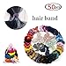 Produktbild 50 Stücke Scrunchies Samt, Bunte Haargummis Elastische Haarbänder Gummibänder für Mädchen Damen Pferdeschwanz Haarschmuck, 50 Farben Velvet Haaschmuck Für Damen (47 PC Scrunchies - Mehrfarbig)