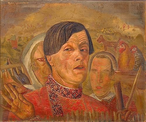 Peinture Poster Impression Tableaux Graffiti Art Boris Grigoriev Moderne 60x90